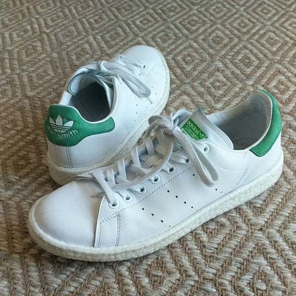 stan smith green tab